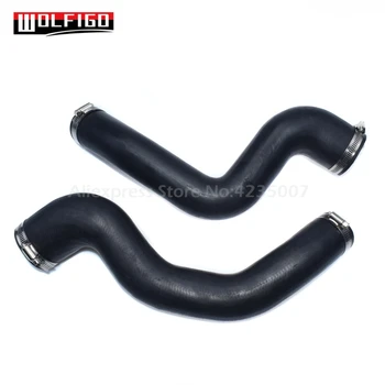 

WOLFIGO 1 / 2PCS For Range Rover Sport 3.6 TDV8 Upper LH RH Left Right Intercooler Tubo Hose PNH500361 PNH500371 7H329G738BB