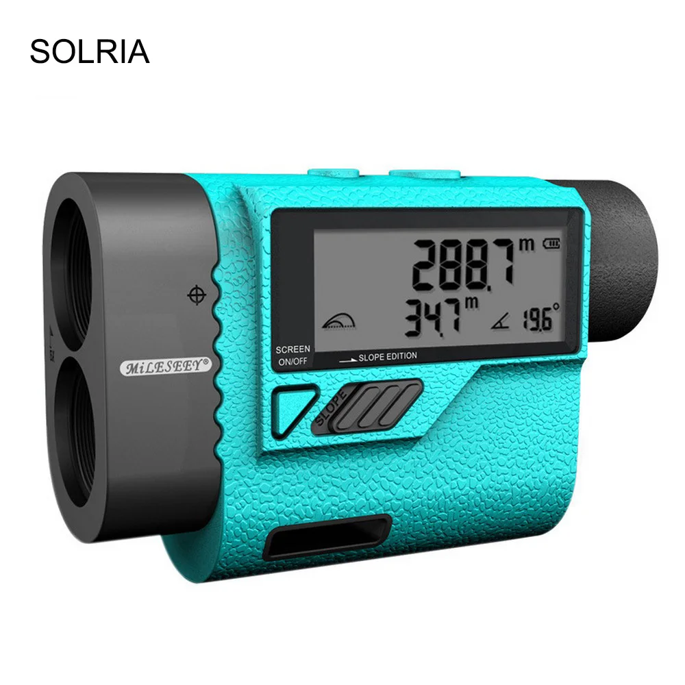 600-1500M Telescope Laser Rangefinder for Golf Hunting Laser Distance Meter Monocular Laser Range Finder Mileseey PF3S