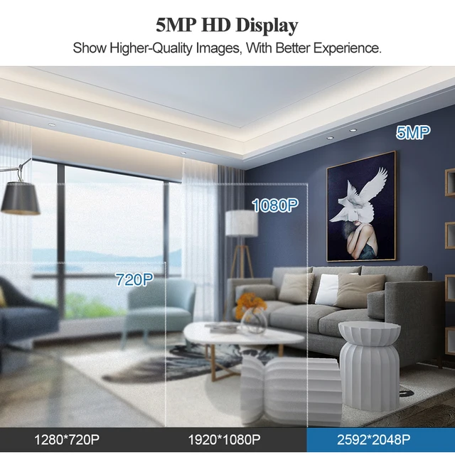 Techage UHD 4K 8MP 5MP Security POE Camera Smart AI Human Detect Outdoor Two-way Audio IP Camera CCTV Surveillance Color Night 5