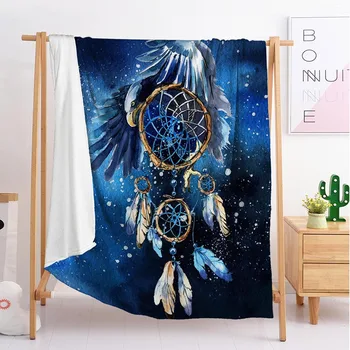

2020 new dream catcher export Throw Blanket flannel blanket blanket cover blanket single double bedding men and women bedding