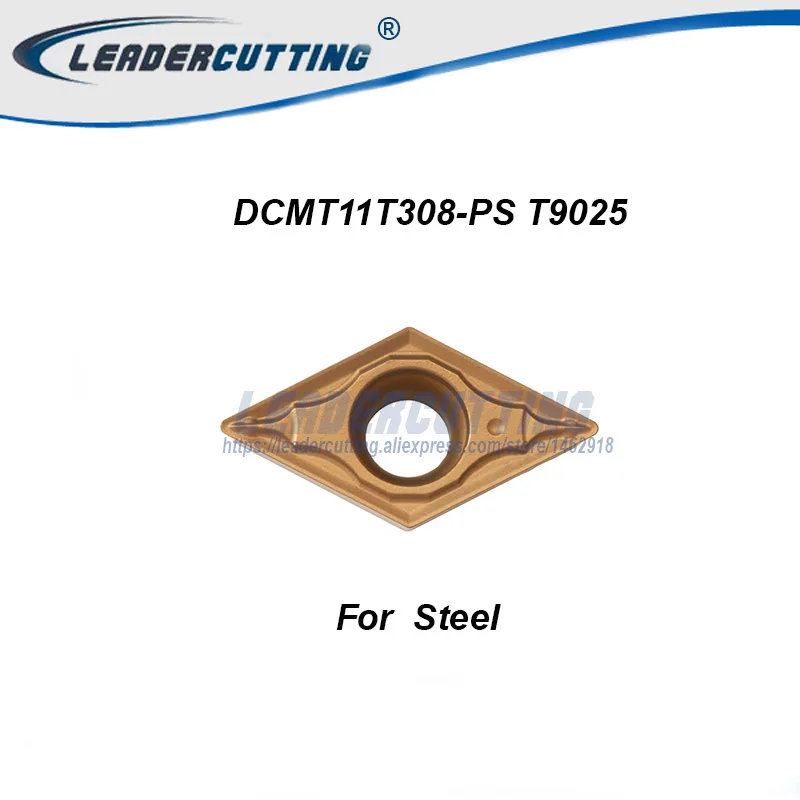 DCMT11T304/DCMT11T308-PS T9025 * 10 шт. оригинальные карбидные вставки режущее лезвие для