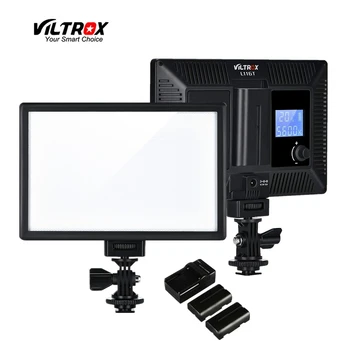 Viltrox L116T Portable LED Video Light Ultra-thin LCD Bi-Color Dimmable DSLR Studio mini Lamp Panel for YouTube show live Camera
Viltrox L116T Portable LED Video Light Ultra-thin LCD Bi-Color Dimmable DSLR Studio mini Lamp Panel for YouTube show live Camera