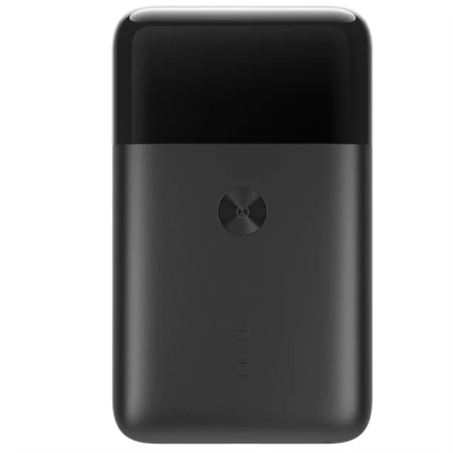 black Новейший Xiaomi Mijia водонепроницаемый портативный мини электробритва с возвратно-поступательным двойным лезвием USB Перезаряжаемый - Color: black
