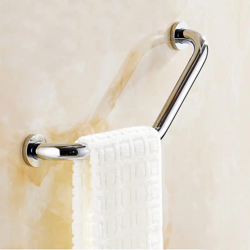 Bathroom Shower Angled Grab Bar Safety Rail Bathtub Grip Toilet Handrail Arm Safe-Grip Bar for Elderly Helping bluetooth earbuds wireless earphones