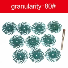  1Inch Radial Bristle Disc Kit Abrasive Brush 1/8