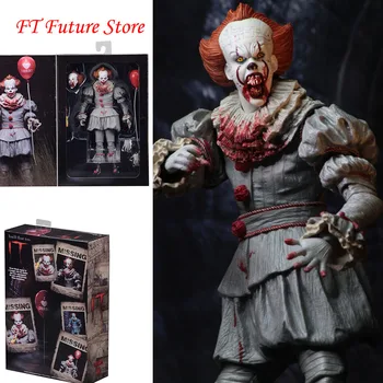 

NECA IT Ultimate Pennywise 16cm The Clown 2017 PVC Anime Action Figure Bloody Version Model with Box For Halloween