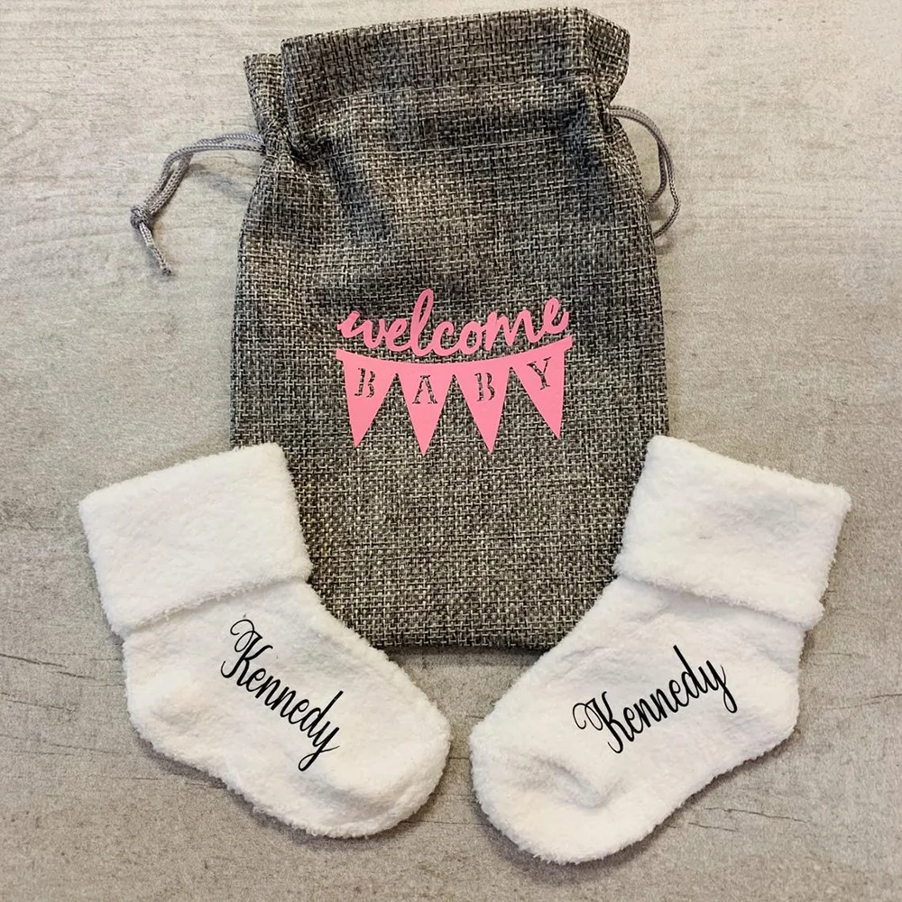 personalized baby socks
