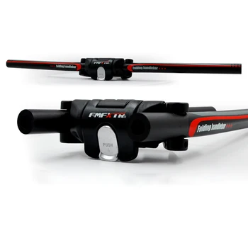 

25.4/31.8mm Mountain Bike Folding Handlebar Bicycle Crossbar High Strength Aluminum Alloy DIY Replace Bar