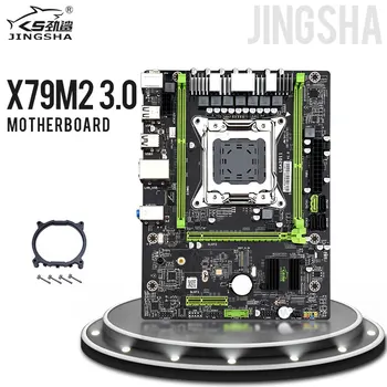 

JINGSHA X79 M3 Motherboard LGA2011 m ATX USB3.0 SATA3 PCI-E NVME M.2 SSD Support