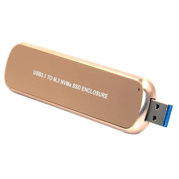 

LM912 Mobile Hard Disk, USB3.1 Type C to PCI-E SSD M.2 NVME Mobile Hard Disk Box