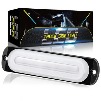

Car Truck LED Strobe Lights Side Working Warning Lamps Universal Waterproof Running Signal Lights Side Lantern For Auto SUV Van
