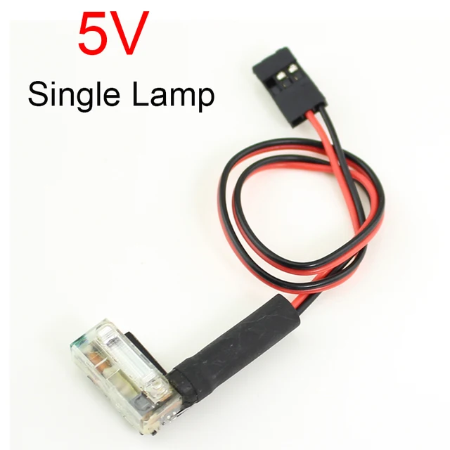 1Pcs Xenon Night Strobe Flash Light Automatic Power input:5V Or 5V~26V Wide Voltage for RC Multicopter
