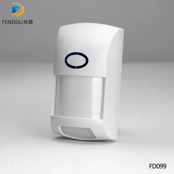 

10PCS NEW 433MHz Wireless Pet Immune Infrared Detector Alarm Below 25kg Animal Ultra Low Power Consumption Battery Works