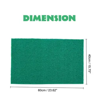 

New 2Pcs/Set Soft PVC Floor Mats Carpet Rubber Dustproof Non-slip Floor Mats Hard Wearing For Home Office Shops 40 x 60 cm 3 Col