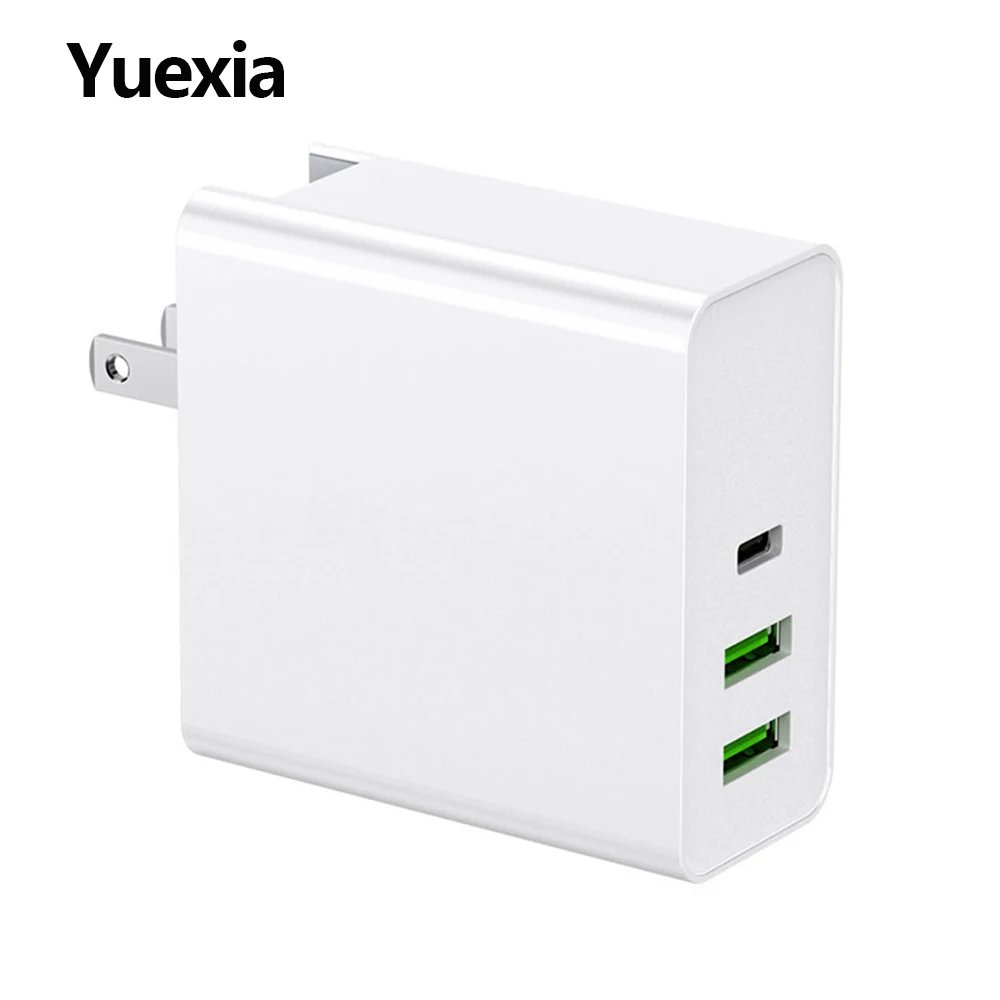 65 Вт PD QC 3,0 Quck Зарядное устройство USB адаптер для переключателя Macbook type C быстрое зарядное устройство для iPhone samsung Xiaomi настенное зарядное устройство - Тип штекера: US Plug