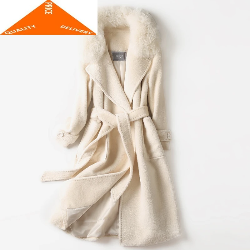 Botas De Pelo Mujer Chaqueta De Piel De Oveja Cortantes Abrigo De