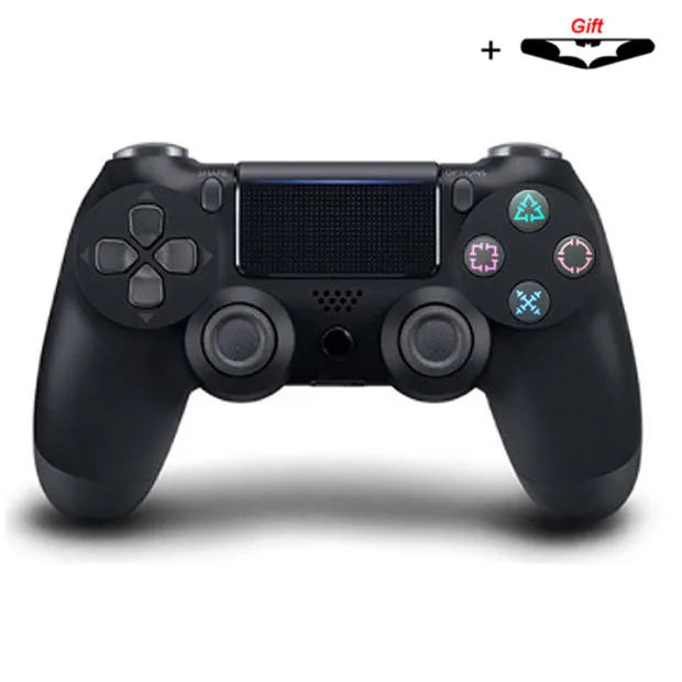 BK Для PS4 Bluetooth беспроводной/проводной джойстик контроллер для mando ps4 консоль для Playstation Dualshock 4 геймпад для PS3 консоль - Цвет: BK