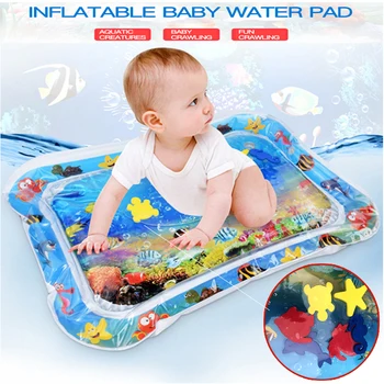 

Water Mat Baby Inflatable Patted Pad Baby Inflatable Water Cushion Infant Play Mat Summer Ice Mat Toy Water Cushion Dropship