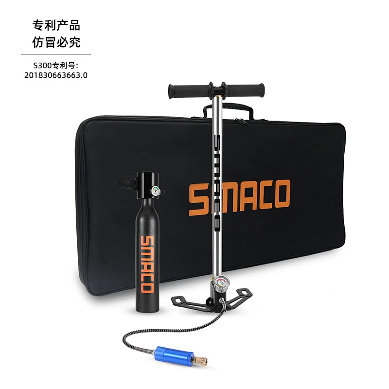 

SMACO Swimming Scuba Diving Persnickety Bottle Oxygen Tank Underwater Backup Artificial Gill