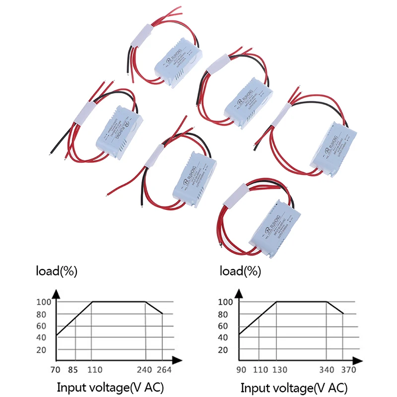1 шт. ac-dc модуль питания AC 1A 5 Вт 220 В DC 3 в 5 в 9 в 12 В 15 в 24 В мини преобразования