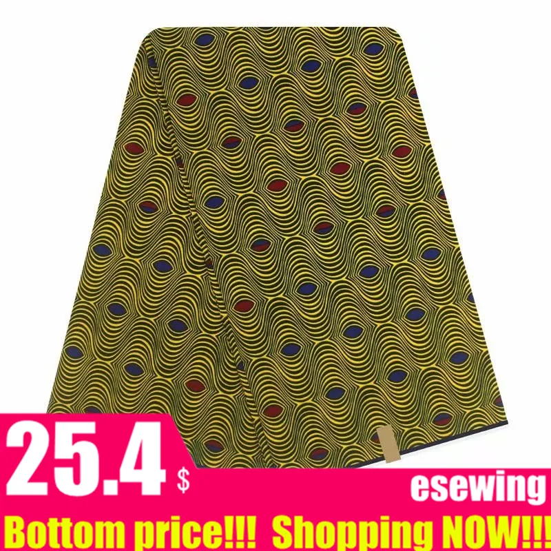 Анкара ткань лучшее качество 40*40 Пряжа мягкая настоящая голландская Настоящая Африканская ткань с восковой печатью ткань с цветочным принтом хлопок для одежды