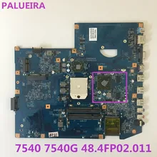 PALUBEIRA MBPJC01001 материнская плата для Acer aspire 7540 JV71-TR 48.4FP02.011 с чипами видеокарты тест нормально