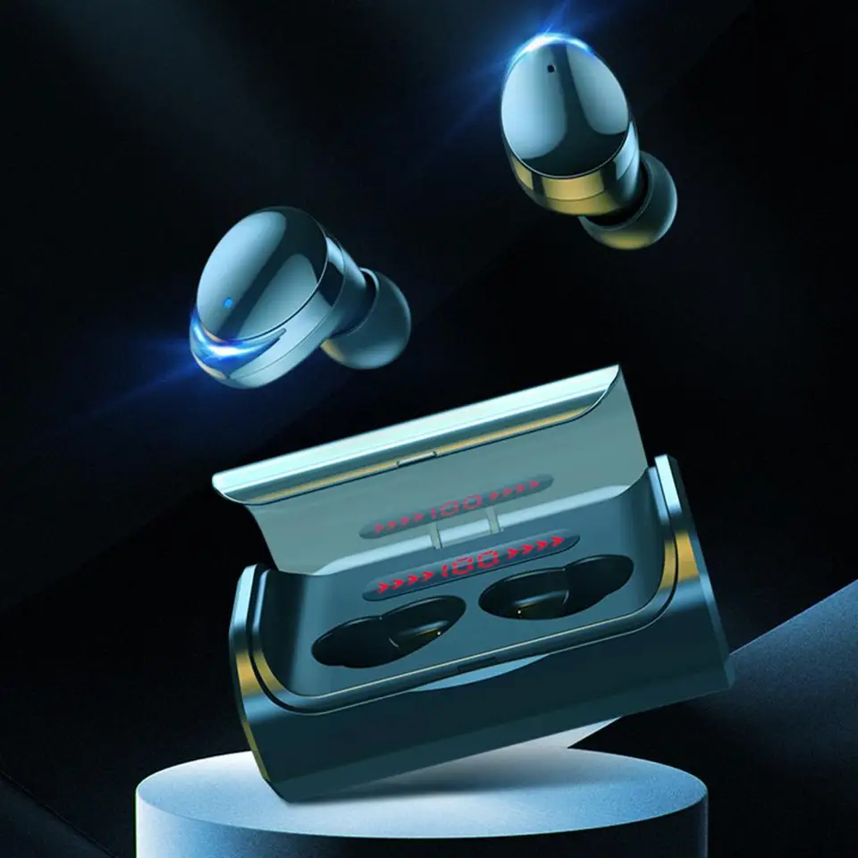 Tws t8 bluetooth 5 1 9dステレオヘッドセット,ワイヤレスヘッド