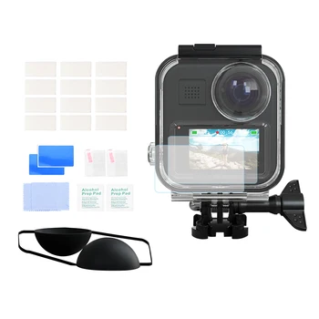 

For GoPro Max Waterproof Housings Shell Protective Cover Box For Go Pro 360 Panoramic Camera Dive Case Accessories