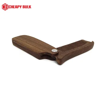 

Nordmyra Pocket Comb Beard-Care-Tool Styling-Tool Wood Folding Mini Men's Portable New Dedicated