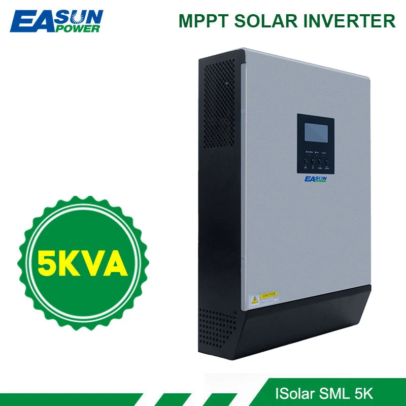 Источник питания EASUN 5KVA солнечный инвертор 4000W 48V 230V с чистым синусом Гибридный
