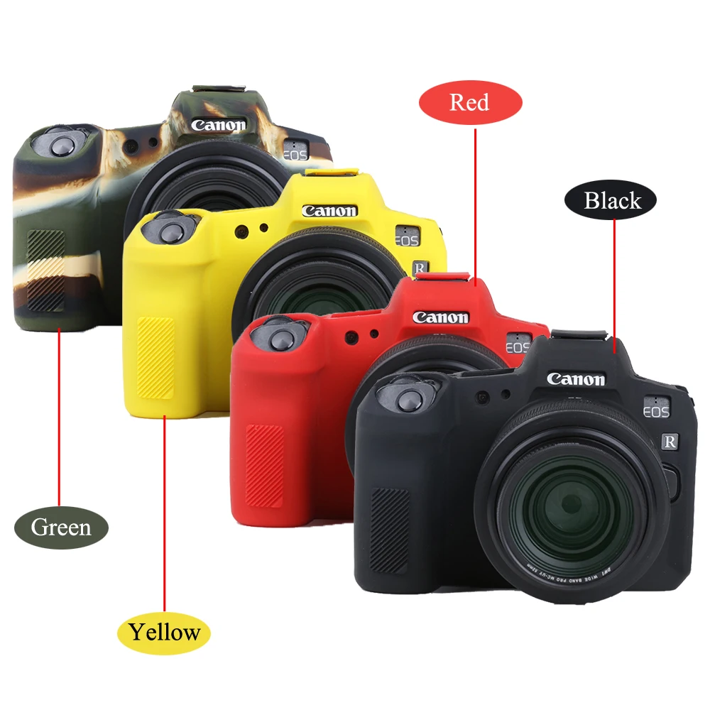 Мягкий силиконовый чехол для камеры Canon EOS R6 резиновый R защитный | Электроника