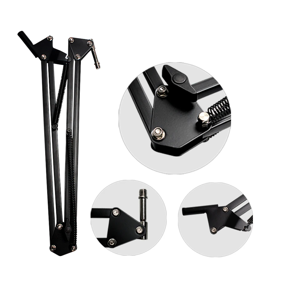Bm800 estúdio microfone condensador com filtro pop