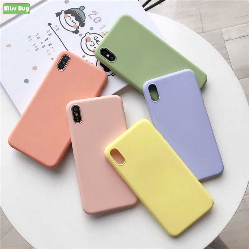 

Shockproof Full protection Phone Case For iPhone 5 5S SE 6 7 8 PLUS Case Liquid Soft Silicone For iPhone X XS MAX XR Fundas Capa