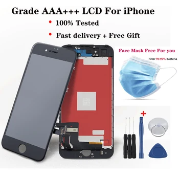

AAA+ LCD For iPhone 6s 6 7p 8 Plus display Touch Screen digitizer high pixel For iPhone X XR XS MAX Oled screen pantalla Lcd
