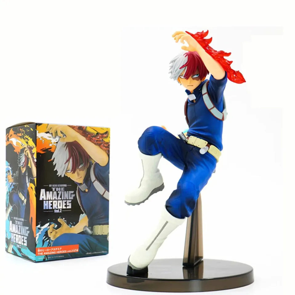 19 см аниме мой герой Academy Deku фигурка Todoroki Shoto фигурка бакугу кацуки ПВХ фигурка игрушки для детей