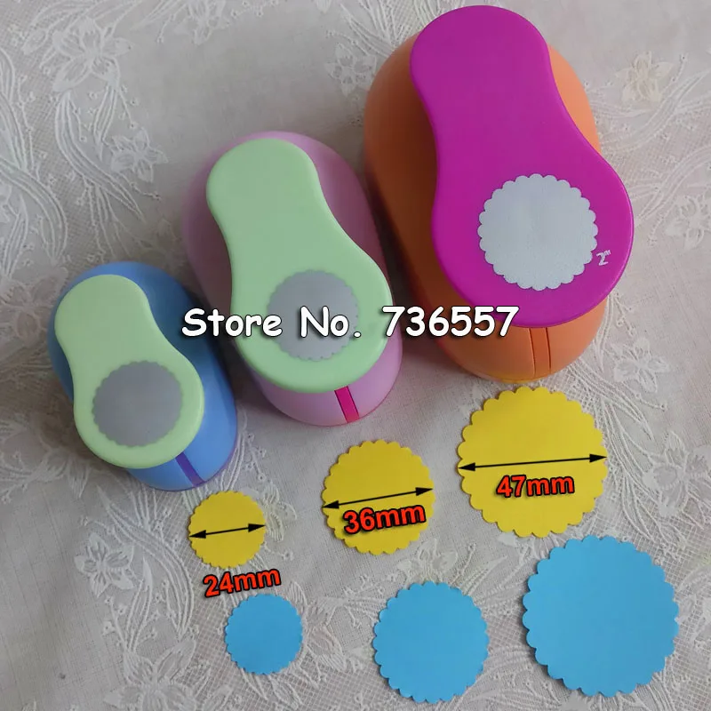 Circle Round Hole Punch Handmade Paper Scrapbooking Kids DIY