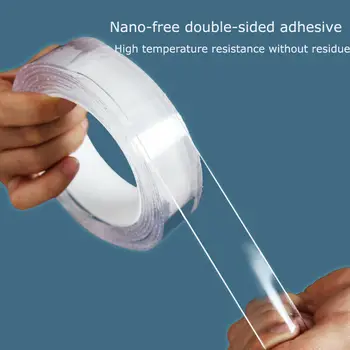 

Multi-Function Nano Magic Tape Transparent Reusable Traceless Fixed Double-Sided