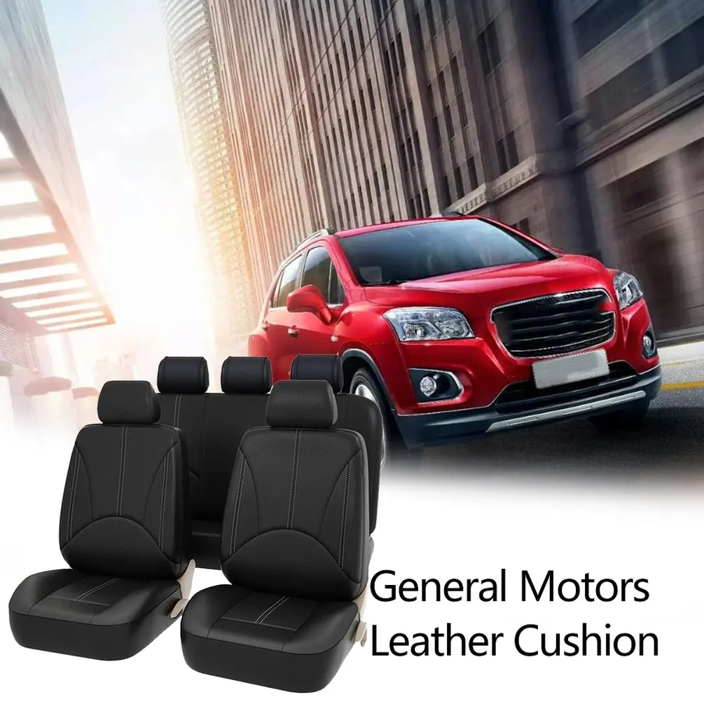 9 шт. универсальные чехлы для автомобильных сидений из искусственной кожи|Чехлы