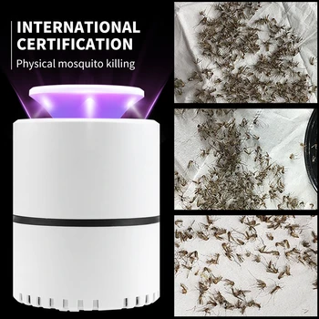 

WENNI Mosquito Light DC 5V Repellent Insect Killer Lamp Electric USB LED Bug Zapper Mosquito Trap Lamp LED Anti Fly Killer Light