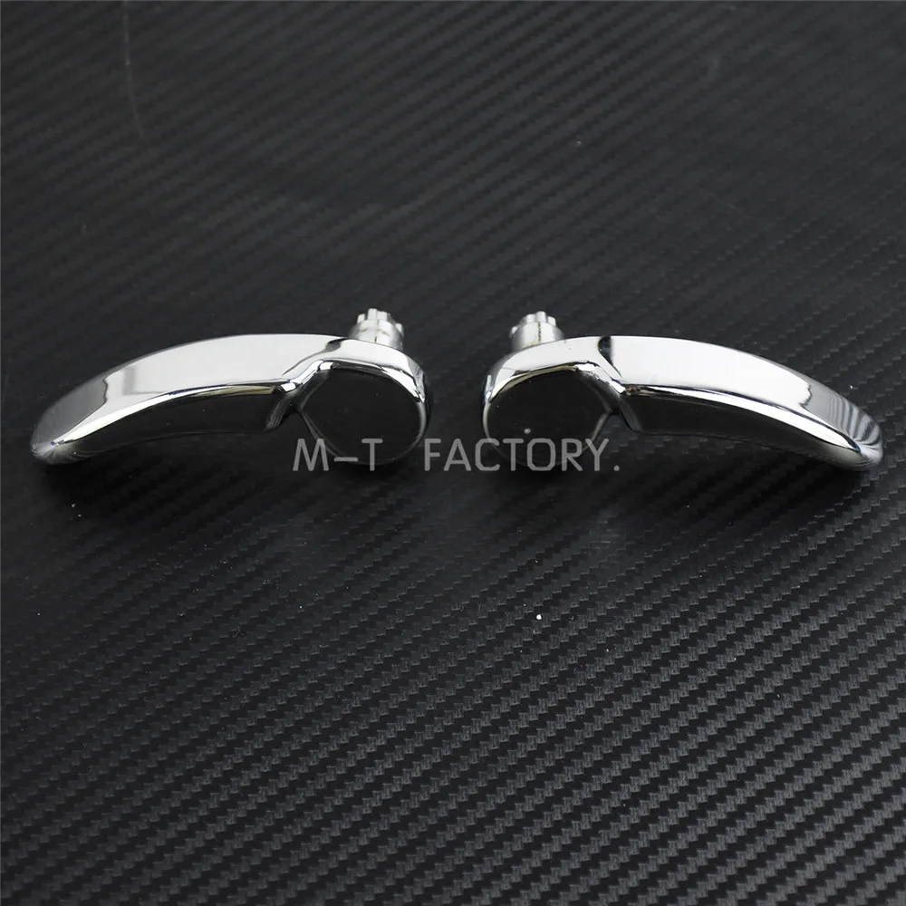 Мотоциклетный хромированный для седельной сумки с крышкой для Harley Touring- Electra Glide Utltra Classic Low Street Glide Road King FLHX
