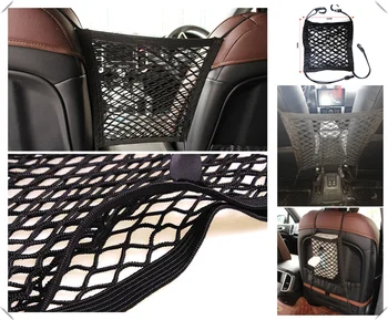 

Universal car accessories Seat storage net pocket auto styling for Kia Telluride Pro Venga Soul Forte5 Cadenza