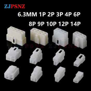

10Set 6.3mm 1/2/3/4/6/8/9/10/12/14Pin Car Electrical Wire Connector Male Female Cable Terminal Plug Kits Motorcycle Ebike