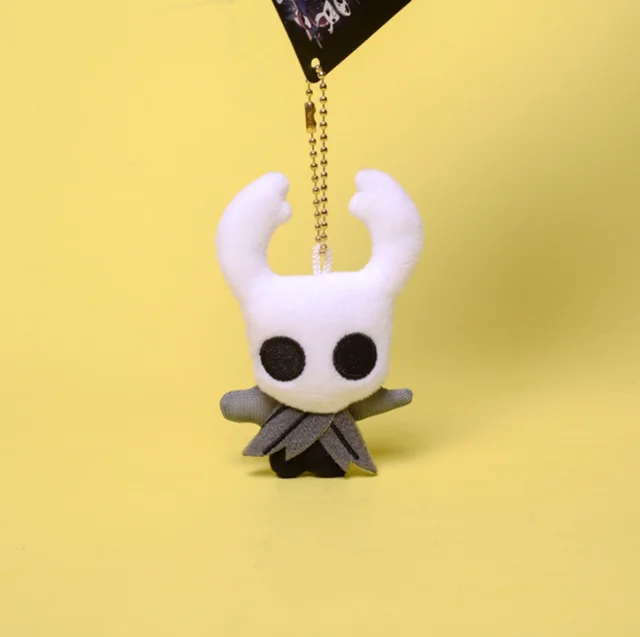 24/Lot 4 Styles Hollow Knight 9CM Keychain Pendant Plush Toy Doll