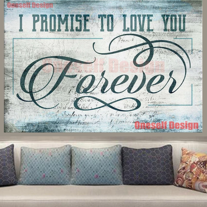 Алмазная живопись love forever 5d алмазная полная вышивка suqare для всей семьи полный