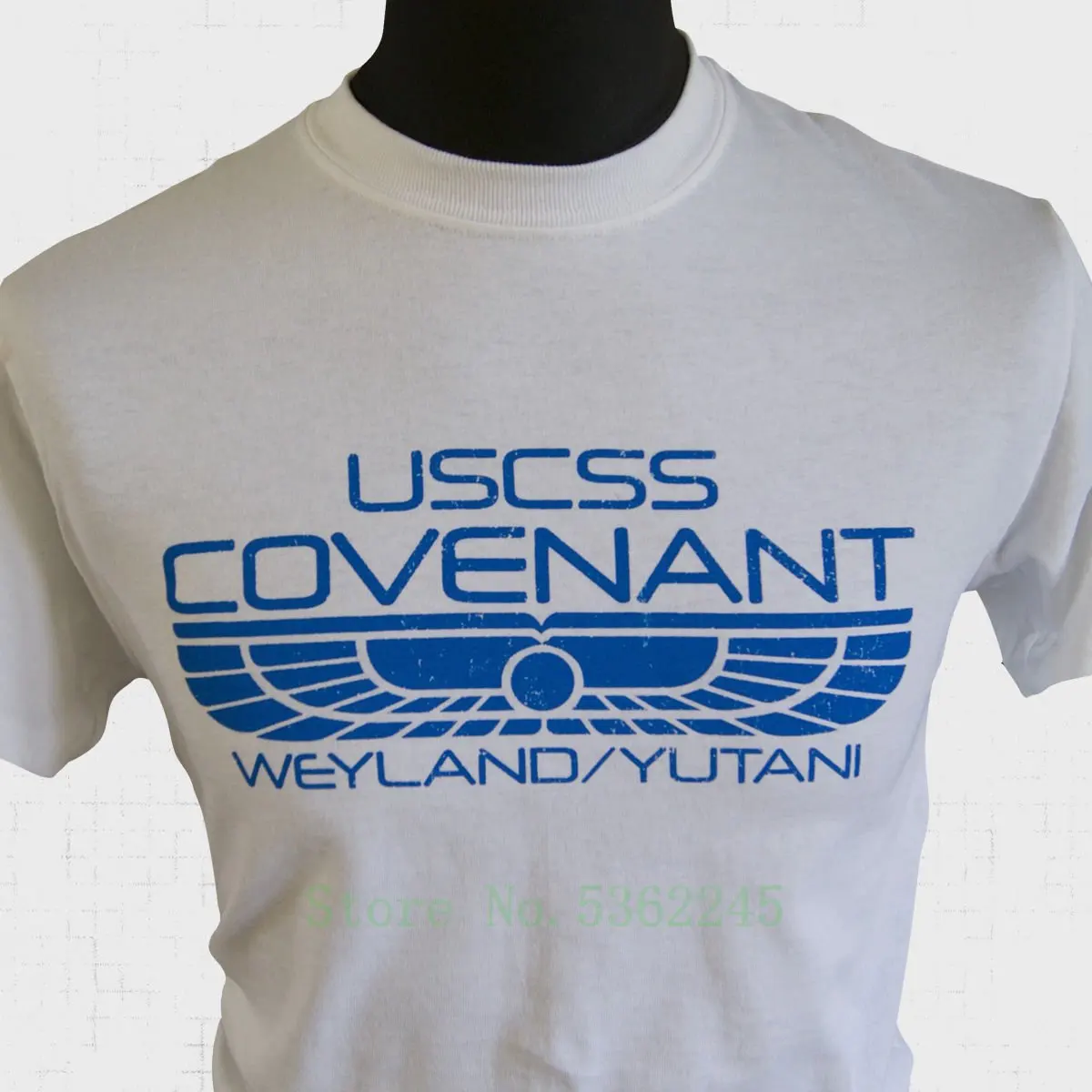 Uscss Covenant Weyland Yutani T Shirt Alien Prometheus Aliens Xenomorph White New Shirts Tops Tee Funny Unisex |
