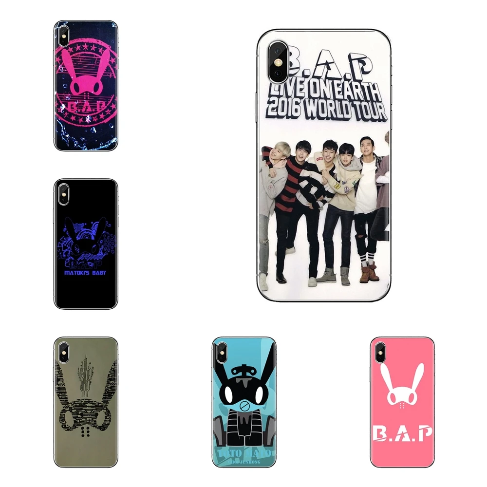 Для Xiao mi 6 A1 Max x 2 5X 6X Red Note 5 5A 4X 4A A4 4 3 Plus Pro мягкий прозрачный чехол сумка Kpop Bap b. A. P для