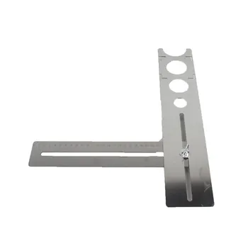 

Tile Marble Glass Ceramic Floor Drilling Hole Guide Tools Hole Opener Locator Adjustable Position Ruler Puncher Locator