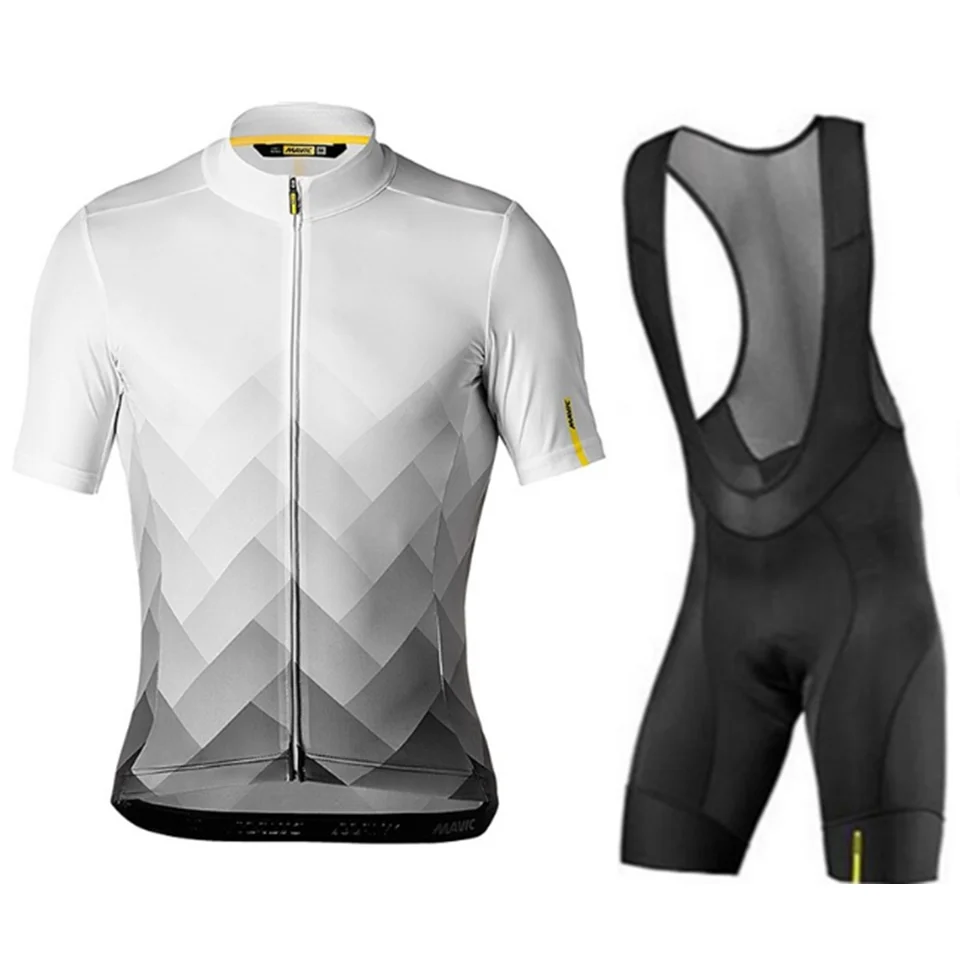 2020 Team Mavic Cycling Jerseys Bike Wear clothes Quick-Dry bib gel Sets Clothing Ropa Ciclismo uniformes Maillot Sport Wear