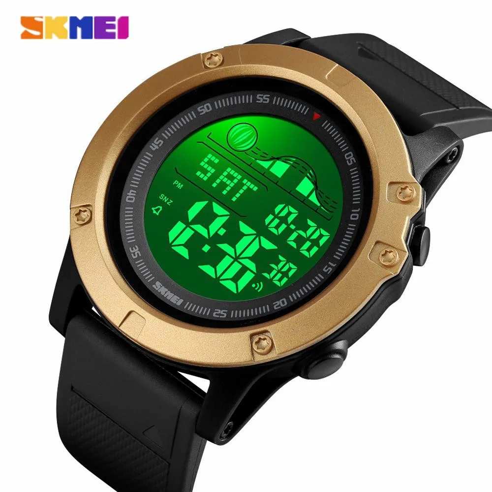 

SKMEI Relogio Masculin Men's Digital Watch Military Hu Wai Zhong Stopwatch Luminous Alarm Electronic Watch LED Clock 1476 Men