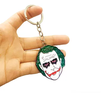 

20pc Batman Joker keychain enamel Keyring Pendant Jewelry